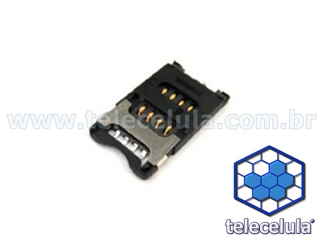 Sem Imagem - GAVETA CONECTOR SIM CARD UNIVERSAL PARA PROJETOS